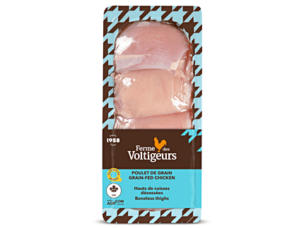 BONELESS CHICKEN THIGH/ HAUTS DE CUISSES DÉSOSSÉES (7-8/PACK) (700G)