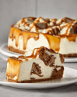 CARROT & CARAMEL CHEESECAKE CAROTTES & CARAMEL 10" - 14 PCS/MCX