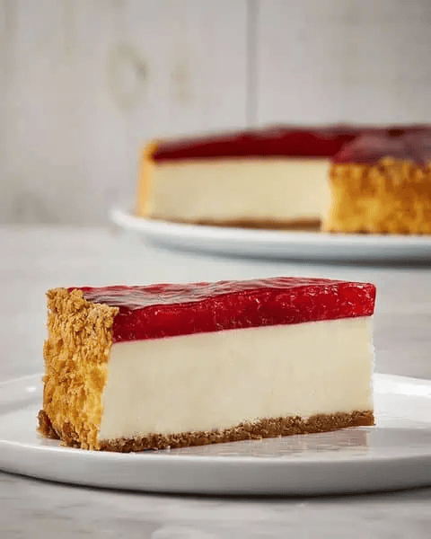 NY RASPBERRY CHEESECAKE / NY FRAMBOISES 10" - 14 PCS/MCX