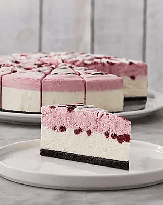 RASPBERRY SUBLIME CHEESECAKE/SUBLIME FROMAGE FRAMBOISES