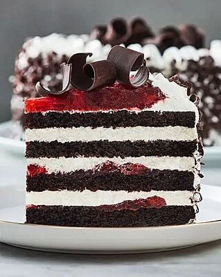 BLACK FOREST CAKE/GATEAU FORÊT NOIRE 10" - 14 PCS/MCX